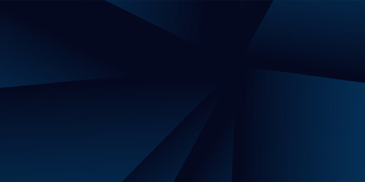 Abstract blue polygon triangles shape pattern background with lighting effect luxury style. Illustration Vector design digital technology concept.