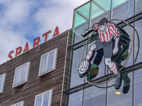 Het Kasteel, Sparta Football stadium. Rotterdam, Netherlands.