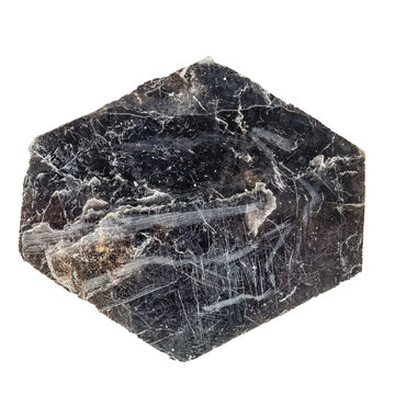 Phlogopite is a brown member of the mica family of phyllosilicates. It is also known as magnesium mica