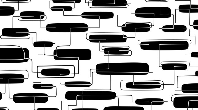 Rounded rectangle pattern repeating across white background, no seamless