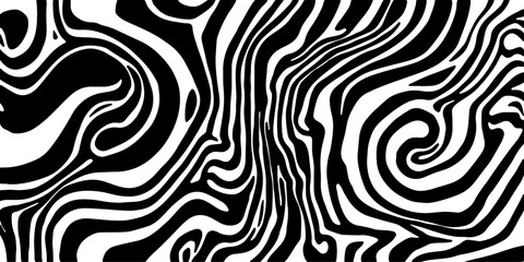 Fototapeta premium Seamless black and white zebra skin pattern featuring abstract geometric lines and animal texture for a vintage textile ornament wallpaper design