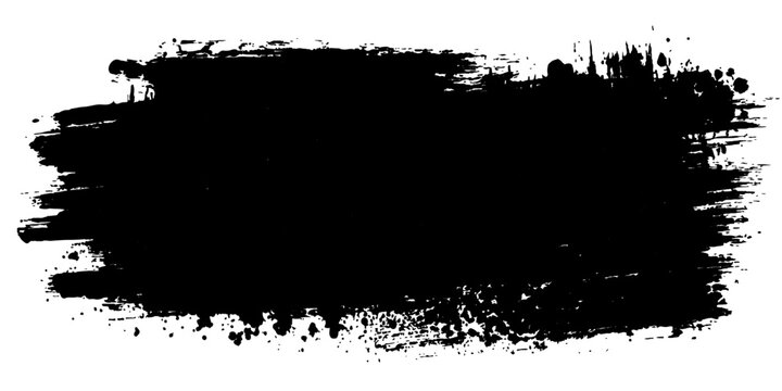 Ink splotch creates a bold visual impact with its textured surface.