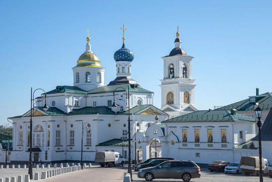 The ancient Church of the Epiphany on the territory of St. Nicholas Convent. Arzamas, Nizhny Novgorod region, Russia