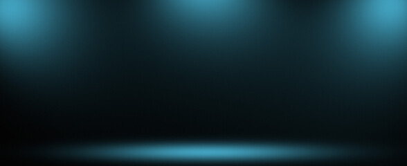 Fototapeta premium Deep Teal Banner
