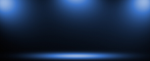Obraz premium Cool Blue Banner