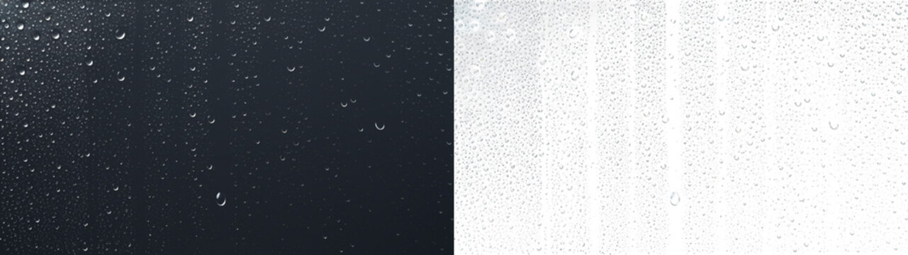 Water drops rainy window overlay classic rainfall detail PNG transparent background