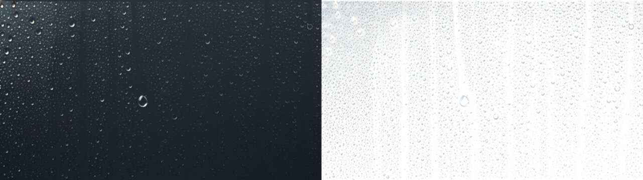 Water drops rainy window overlay atmospheric detail field PNG transparent background