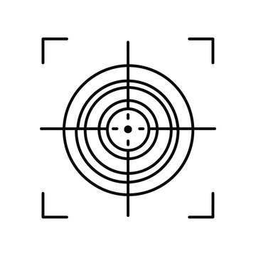 Target Crosshair Focus Strategy Business