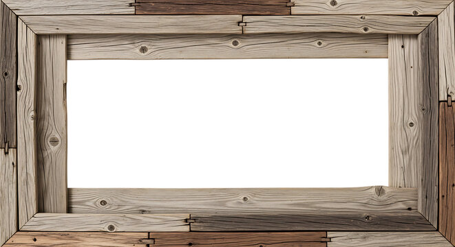 Black wooden cabinet with white knobs and trim isolated on a transparent background