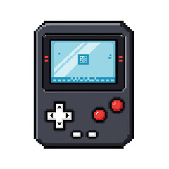 Retro Game Console Handheld Device. © Rosyad