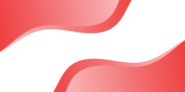abstract red white gradient wave layered art background vector illustration.