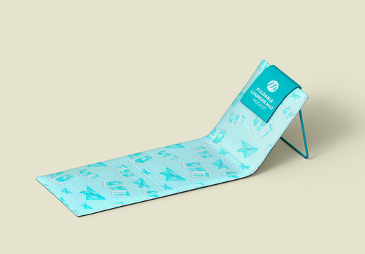 Foldable Lounge Chair Mockup
