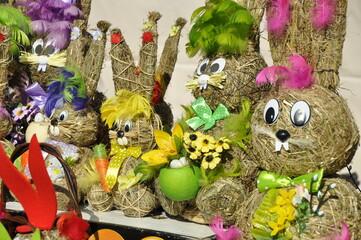 Jarmark Wielkanocny, ozdoby świąteczne, tradycja wielkanocna w Polsce i Europie.  © Albin Marciniak