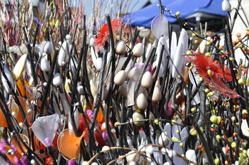 Jarmark Wielkanocny, ozdoby świąteczne, tradycja wielkanocna w Polsce i Europie.  © Albin Marciniak