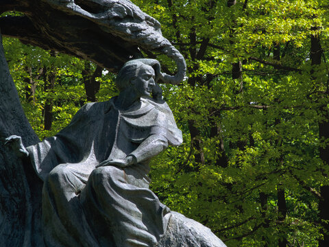 Monumento a Chopin, parque Łazienki, Varsovia