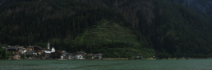 Obraz premium Panorama of lake Alleghe
