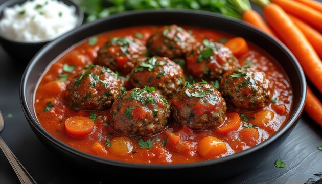 meatballs in tomato sauce