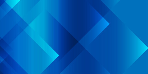 Fototapeta premium abstract geometric background with overlapping blue diamond shapes and light gradients for corporate and tech designs