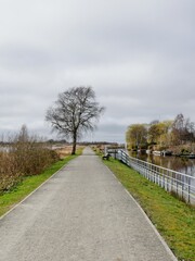 Fototapeta premium Großes Meer in Niedersachsen/ Ostfriesland