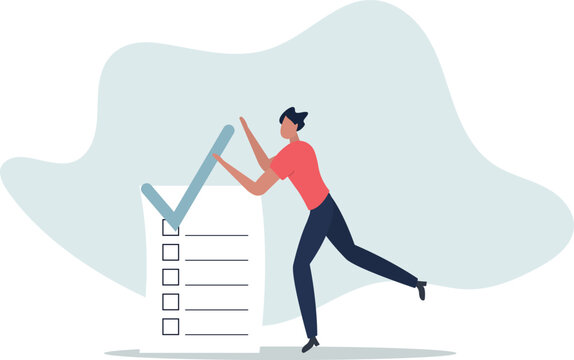 Self assessment, evaluate yourself for personal development or work improvement concept.person's life situation and his activities.