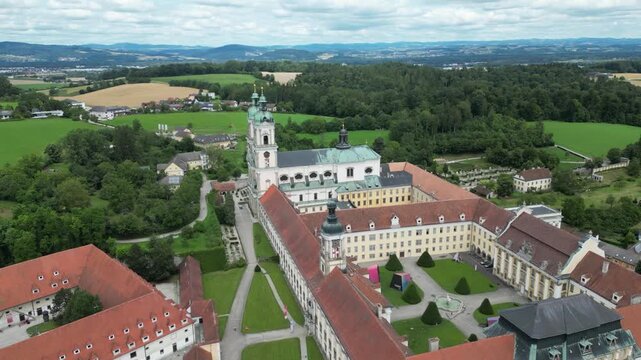 church in a small town in Austria

