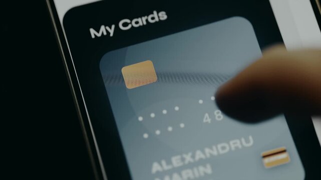 Digital representation of a payment card within a mobile wallet application