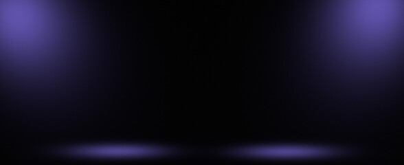 Obraz premium Violet Banner Light
