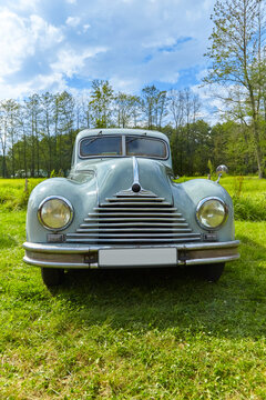 Beautiful German classic cars, rare post-war models from the German Democratic Republic whose brands no longer exist.