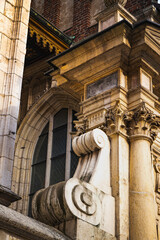 Sukiennice Cloth Hall Renaissance architectural detail Kraków Poland © Lukasz Czajkowski