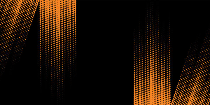 orange black brush Car sticker wrap pattern banner abstract sporty lines black orange color sport combination cover old simple art. eps 10