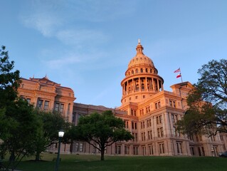 Naklejka premium State of Texas Capital 