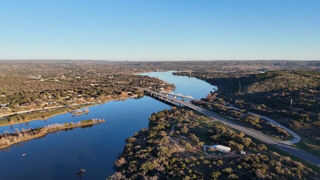 Highway 29 Bridge, Buchanan Dam Bridge / Old Colorado River Bridge