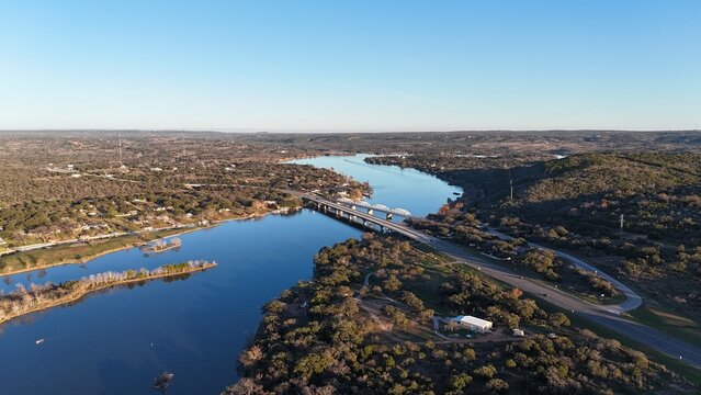 Highway 29 Bridge, Buchanan Dam Bridge / Old Colorado River Bridge