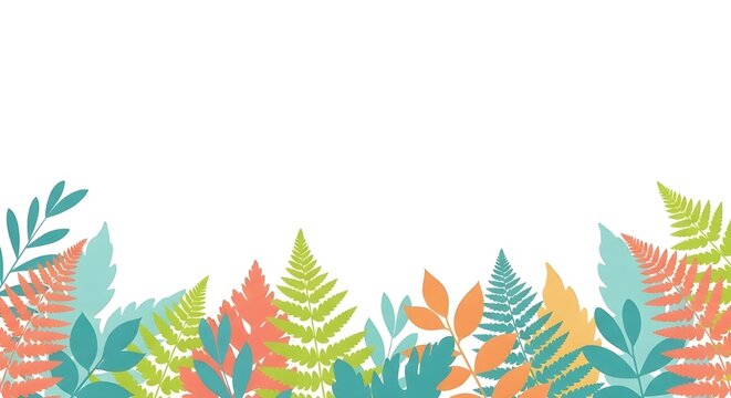 Fondo de naturaleza plana con espacio para copiar texto, pancarta, tarjeta de felicitaci&oacute;n, afiche y publicidad.
 Ilustraciones vectoriales con capas separadas.