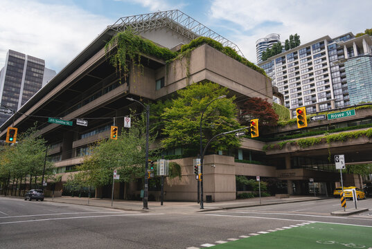 British Columbia Supreme Court at Law Courts building - Vancouver, British Columbia, Canada