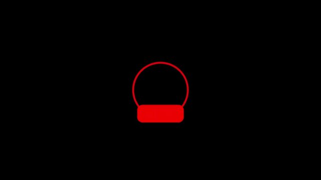 Live streaming badge icon with green background circular frame and red live text minimal design broadcast symbol online streaming concept simple flat graphic modern notification element