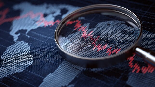 Investigate the impact of global economic events on investment markets.