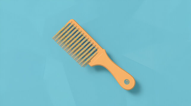 teasing comb flat icon