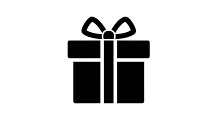 Vector illustration of gift box icon with ribbon and bow © IconRoot