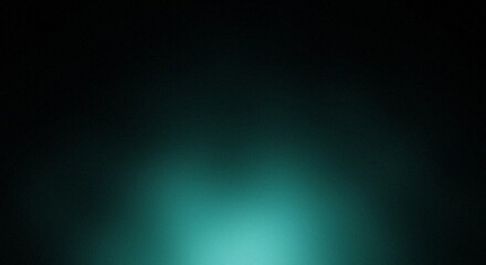 Fototapeta premium A serene gradient blending from deep dark to tranquil teal hues illustration