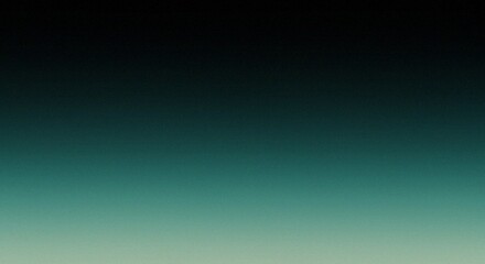 Obraz premium Gradient sky transitioning from deep teal to soft light blue illustration