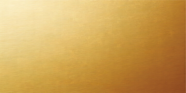 shiny brushed gold texture yellow brass metal hairline finish metallic background banner
