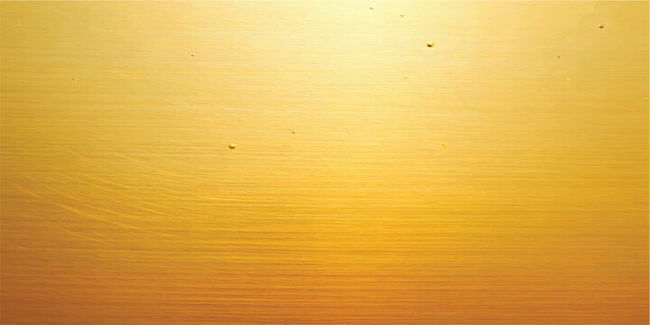 Gold fine brushed steel metal texture. Gold texture with fine brush steel. Polished golden textured background. Metal gold wallpaper. Vector illustration