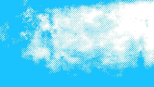 Vector Sky dotted by white textured cloud spreads across expanse with celestial realm and atmospheric condition and azure spreads in background and serene state. 