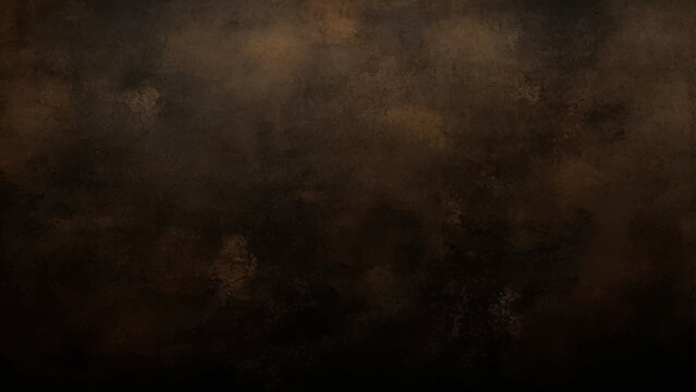 Aged textured grunge backdrop and dark brown shade and rustic surface and abstract artistry and aged wall texture and artful patina and somber ambiance and vintage charm and visual depth 