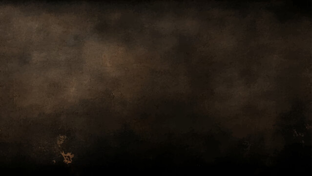 Abstract brown smoke texture creates mysterious depth and darkness evokes the unknown and adds dramatic atmospheric effects and visual interest and smoky wisps swirl across the frame