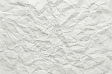 Fototapeta premium Textured crumpled paper background with deep wrinkles and folds for graphic design texture.