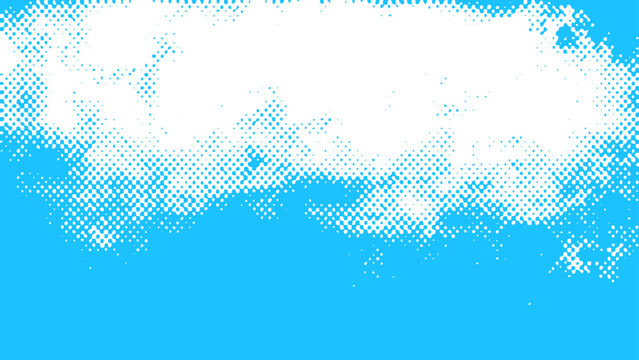 Vector Sky and cloud abstract illustration, cloud, cloudscape, dreamy, airy, azure and heavenly, creative and ethereal scene.