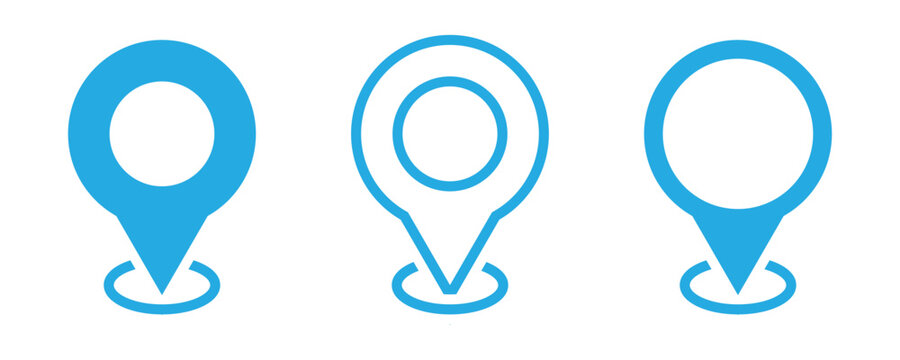 Blue Location Icon Images – Browse 190,572 Stock Photos, Vectors, and ...