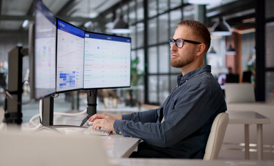 Marketing Manager Analyzing Customer Loyalty Metrics